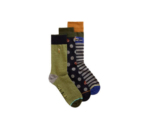 White Stuff - Socken 'SPORTY CHAP', green multicoloured, Baumwolle