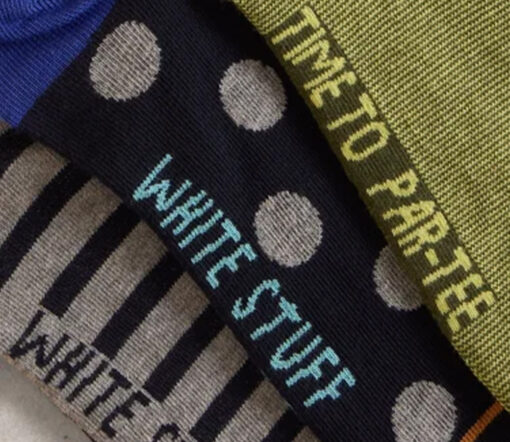 White Stuff - Socken 'SPORTY CHAP', green multicoloured, Baumwolle – Bild 2