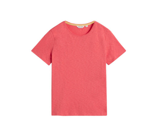 White Stuff - T-Shirt ''ABBIE", mid coral, Baumwolle