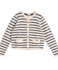 White Stuff - Strickjacke "BELLE", blue multi, Bio-Baumwolle