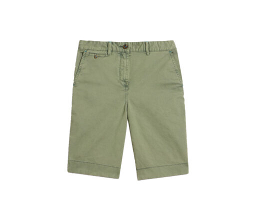 White Stuff - Chinoshorts "HAYLEY", mid green, Bio-Baumwolle