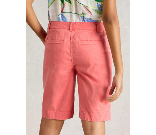 White Stuff - Chinoshorts "HAYLEY", mid pink, Bio-Baumwolle – Bild 4