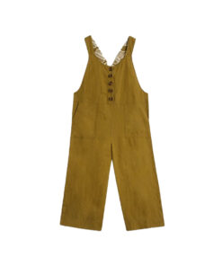 White Stuff - Latzhose "VIOLA", khaki green, Leinen