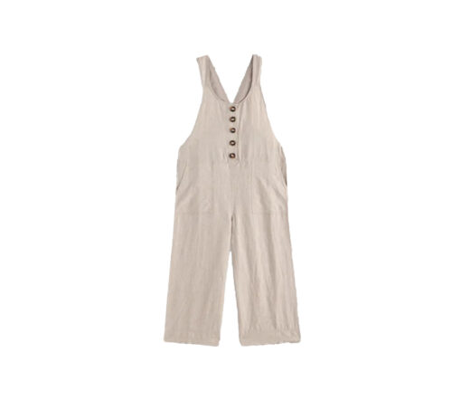 White Stuff - Latzhose "VIOLA", light natural, Leinen