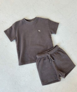 Atelier Rive - Shorts THORDIS Mini, noisette, Biobaumwolle