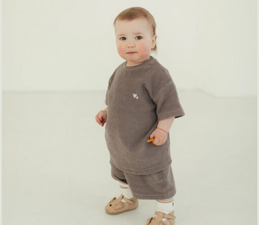 Atelier Rive - Shorts THORDIS Mini, noisette, Biobaumwolle – Bild 2