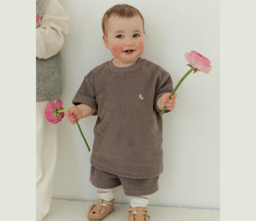 Atelier Rive - Shorts THORDIS Mini, noisette, Biobaumwolle – Bild 6