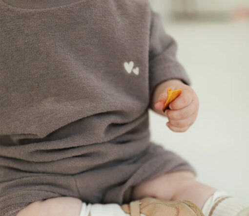 Atelier Rive - T-Shirt THORDIS Mini, noisette, Biobaumwolle – Bild 4