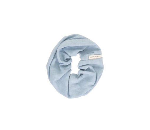 Monk & Anna - Scrunchie, Light Blue