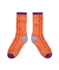 Sticky Lemon - Socken 'Sporty Socks', gravel orange