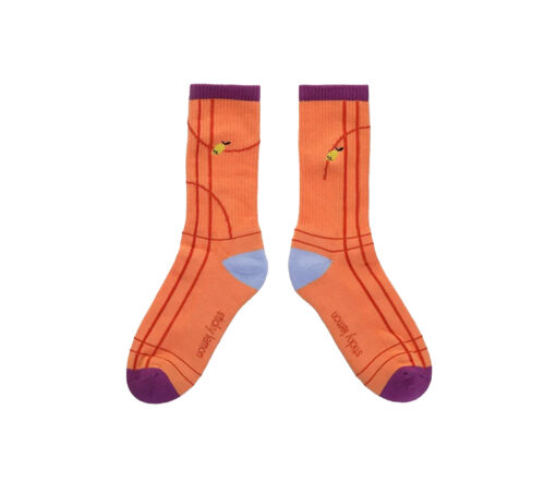 Sticky Lemon - Socken 'Sporty Socks', gravel orange