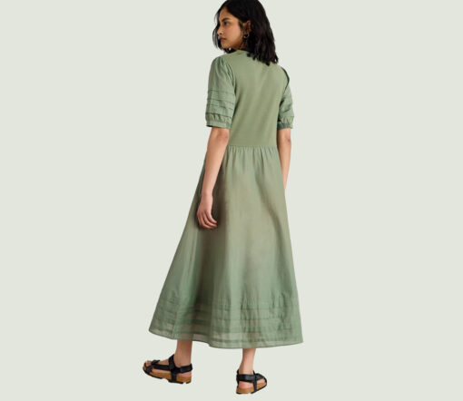White Stuff - Kleid "CLAUDIA", dusty green, Biobaumwolle – Bild 3