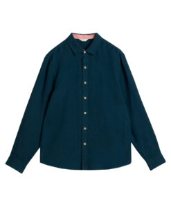 White Stuff - Leinenhemd "KESWICK", dark navy, langärmlig