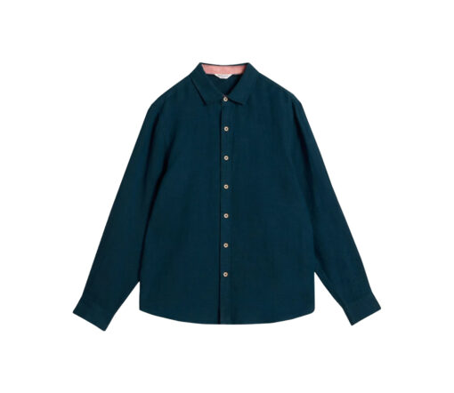 White Stuff - Leinenhemd "KESWICK", dark navy, langärmlig