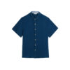 White Stuff - Leinenhemd "KESWICK", dark navy, kurzärmlig