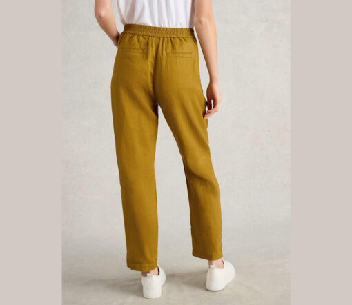 White Stuff - Leinenhose "ROWENA", mid chart/dijon, Leinen – Bild 3