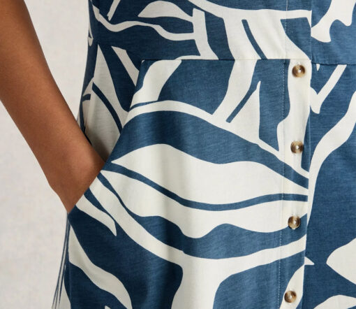 White Stuff - Kleid "RUA", navy, Biobaumwolle – Bild 3