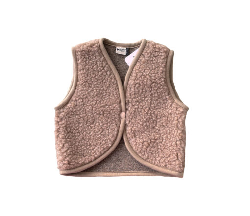 Alwero - Bodywarmer LULU, ultra light, Biowolle, TAN