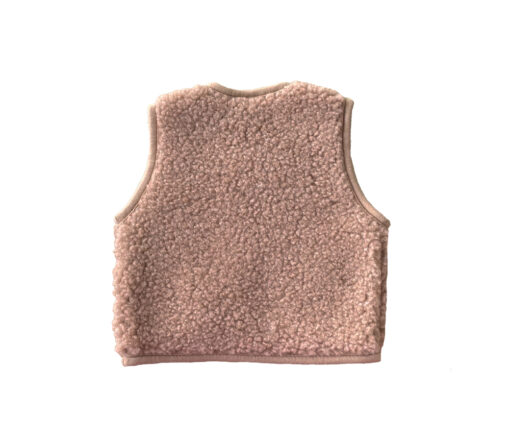 Alwero - Bodywarmer LULU, ultra light, Biowolle, TAN – Bild 2