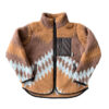 Alwero - Jacke SHERPA, AZTEC ICY BLUE, Biowolle, ultra leicht