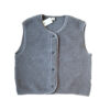 Alwero - Bodywarmer "TYB" ADULT, Biowolle, ANTHRACITE, ultra light