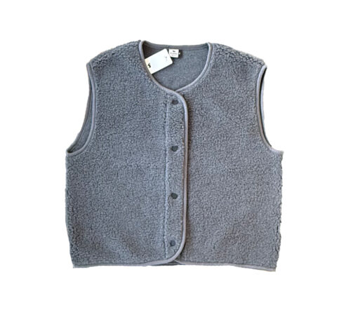 Alwero - Bodywarmer "TYB" ADULT, Biowolle, ANTHRACITE, ultra light