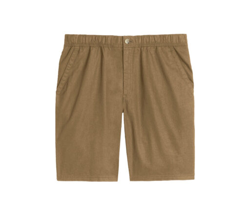 White Stuff - Shorts "Drawstring", Leinenmix, dark natural