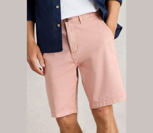 White Stuff - Chino Shorts "SUTTON", Biobaumwolle, light pink – Bild 2