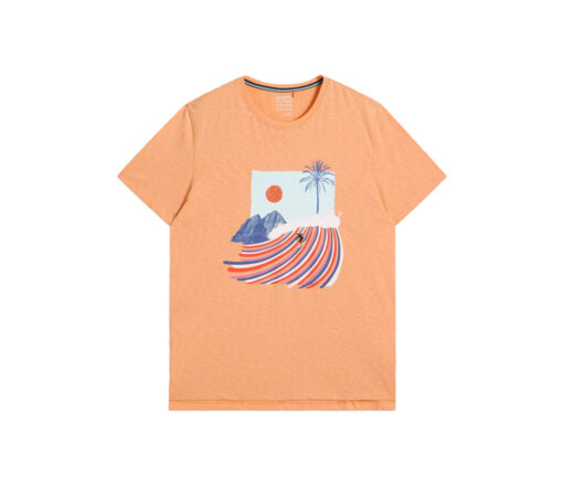White Stuff - T-Shirt "SURF UP", Pink