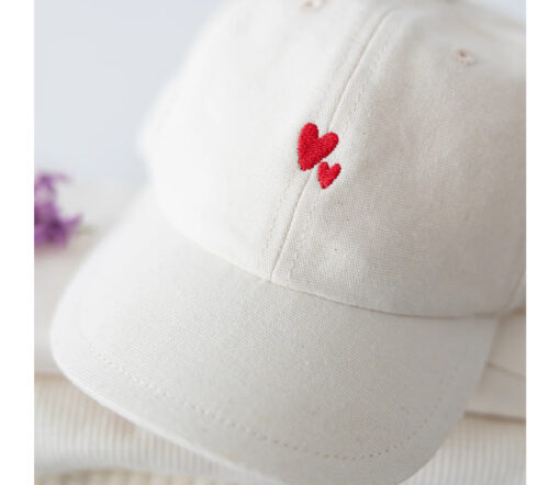 Atelier Rive - Cap HEART, tofu, Biobaumwolle – Bild 4
