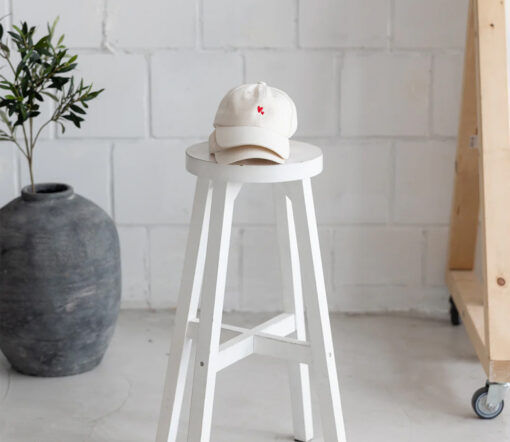 Atelier Rive - Cap HEART, tofu, Biobaumwolle – Bild 3