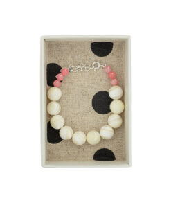 The Sticky Sis Club - Armband "CLUB CHIC", perla