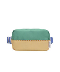 Sticky Lemon - Bauchtasche, "COLOURBLOCKING", aquatic green + sandy yellow