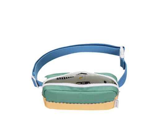 Sticky Lemon - Bauchtasche, "COLOURBLOCKING", aquatic green + sandy yellow – Bild 3