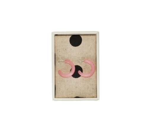The Sticky Sis Club - Ohrringe "CLUB CHIC", cerchio, festive pink – Bild 2