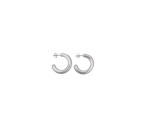 Sticky Lemon - Ohrringe "CLUB CHIC", sparkling silver, cerchio