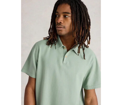White Stuff - Polo Shirt "ANDERBY", Light Green, Bioaumwolle – Bild 4