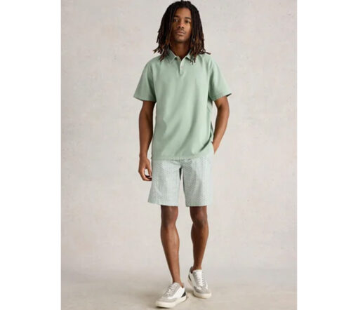 White Stuff - Polo Shirt "ANDERBY", Light Green, Bioaumwolle – Bild 7