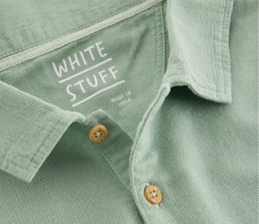 White Stuff - Polo Shirt "ANDERBY", Light Green, Bioaumwolle – Bild 3
