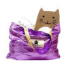 Ratatam - Tragetasche, wendbar "METALLIC", pink/gold