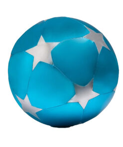 Ratatam - Stoffball, blau/silber, 30cm