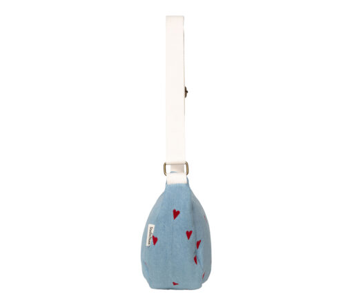 Studio Noos - Bauchtasche Fanny Pack "DENIM HEARTS", Denim – Bild 2