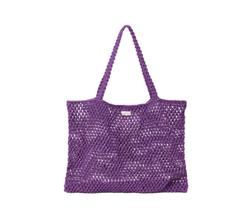 Studio Noos - Mom Bag 'MACRAME', purple