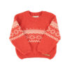 PiuPiuChick - Jaquard Sweater, Red