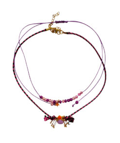 PiuPiuChick - Necklaces (Set of 2), PURPLE