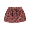 PiuPiuChick - Rock kurz, PINK w/ animal print, Baumwolle