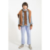 PiuPiuChick - Bandana, BLUE & WHITE checkered