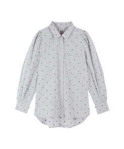 EMILE & IDA - Bluse, 'JACQUARD', coer, Baumwolle