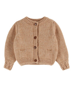 EMILE & IDA - Cardigan, 'DOUDOU', beige, Merinomwolle