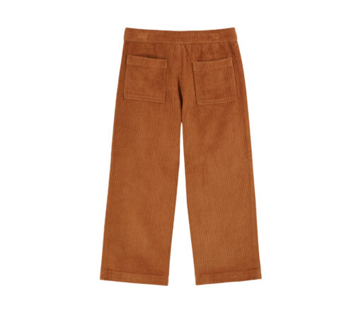 EMILE & IDA - Hose, 'FLEURS', pecan, Baumwolle – Bild 2